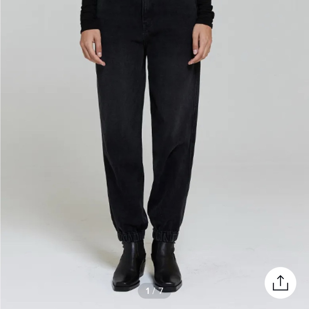 Women’s Black Jogger Jeans